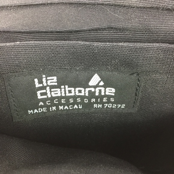 VTG Liz Claiborne womens Black dress evening bag - Picture 5 of 6